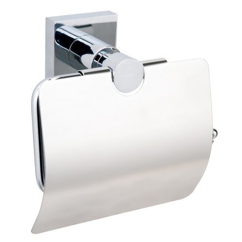 inkl bis 6kg hohe Haltekraft 100mm x 140mm x 50mm Nie Wieder Bohren Smooz WC-Rollenhalter Klebel/ösung verchromt